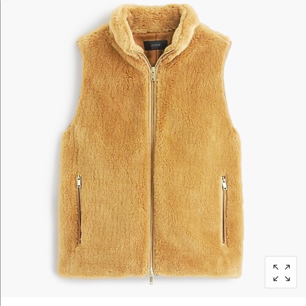JCREW navy vest